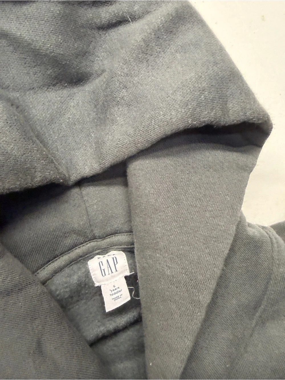 GAP Kids Gray Snoopy Peanuts Hooded Sweatshirt Dragon Lunar New Year